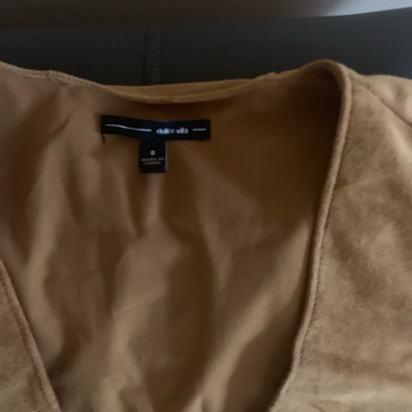 “Dolce Vita Stella suede Dress Brown” - Picture 2 of 4